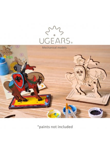 UGears Build & Paint Knight